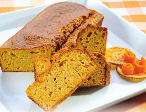 Budín de zanahorias y naranjas